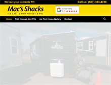 Tablet Screenshot of macsshacks.com